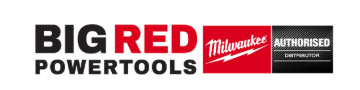 big red power tools Logo