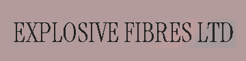 explosive fibres Logo