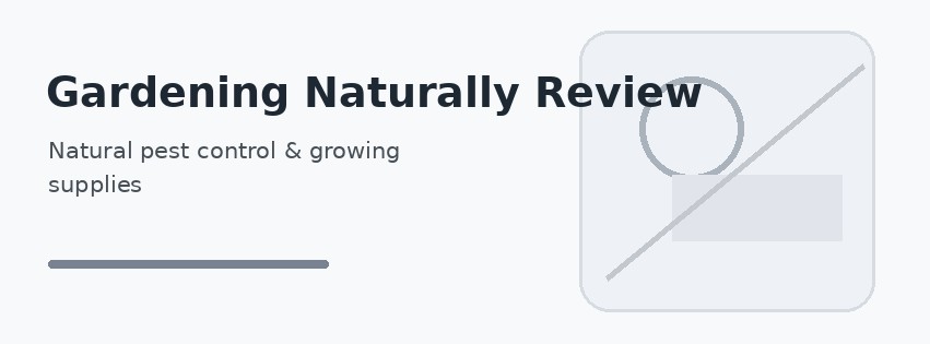 Gardening Naturally review and buying guide