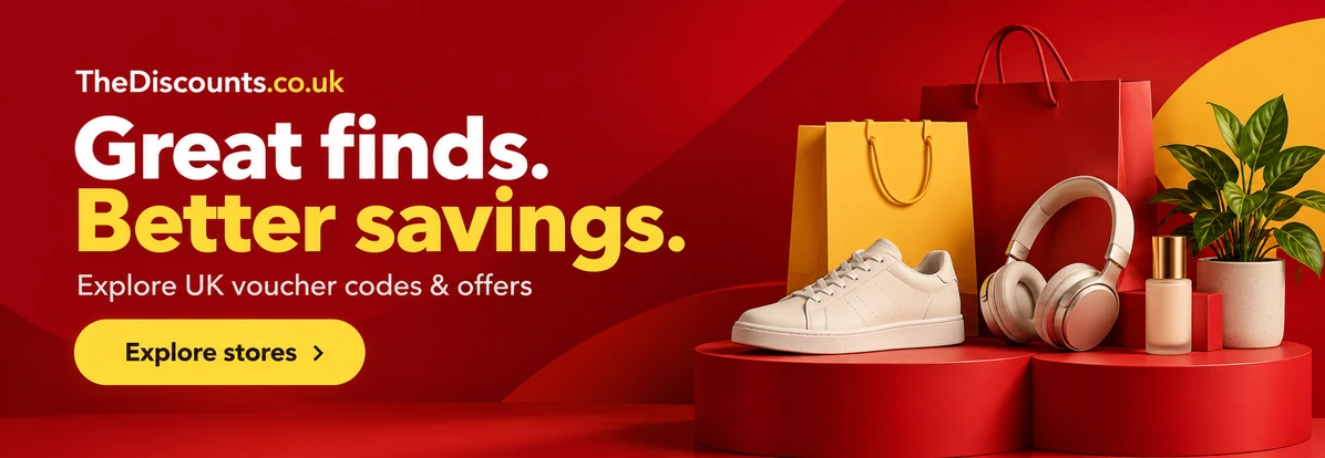 TheDiscounts.co.uk — Great finds. Better savings. Explore UK voucher codes and offers.